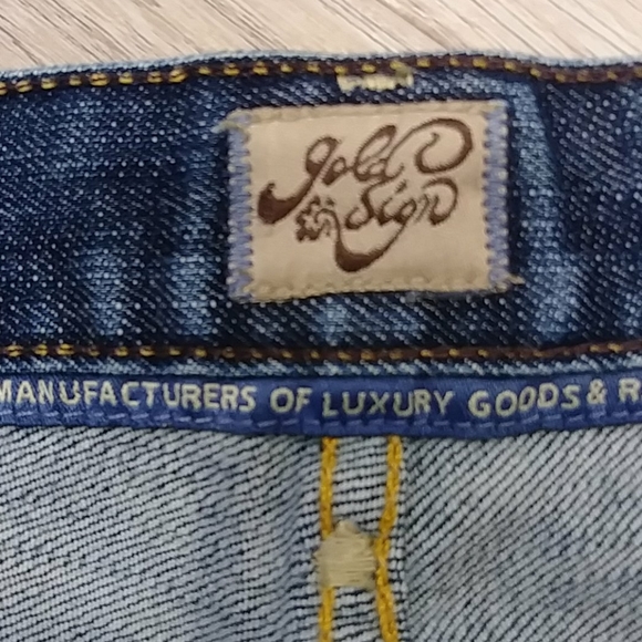 Gold Sign Girls Jeans - Picture 4 of 8